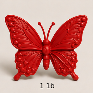Sculpey Premo - Cadmium Red Hue, 1 lb clay butterfly render