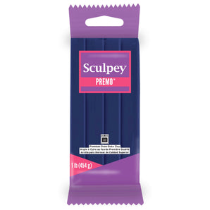 Sculpey Premo - Ultramarine Blue Hue, 1 lb