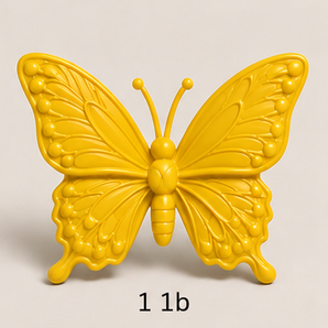 Sculpey Premo - Cadmium Yellow Hue, 1 lb clay butterfly render