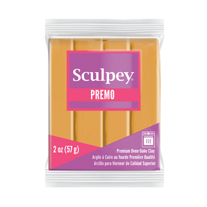 Sculpey Premo - Mustard Yellow, 2 oz