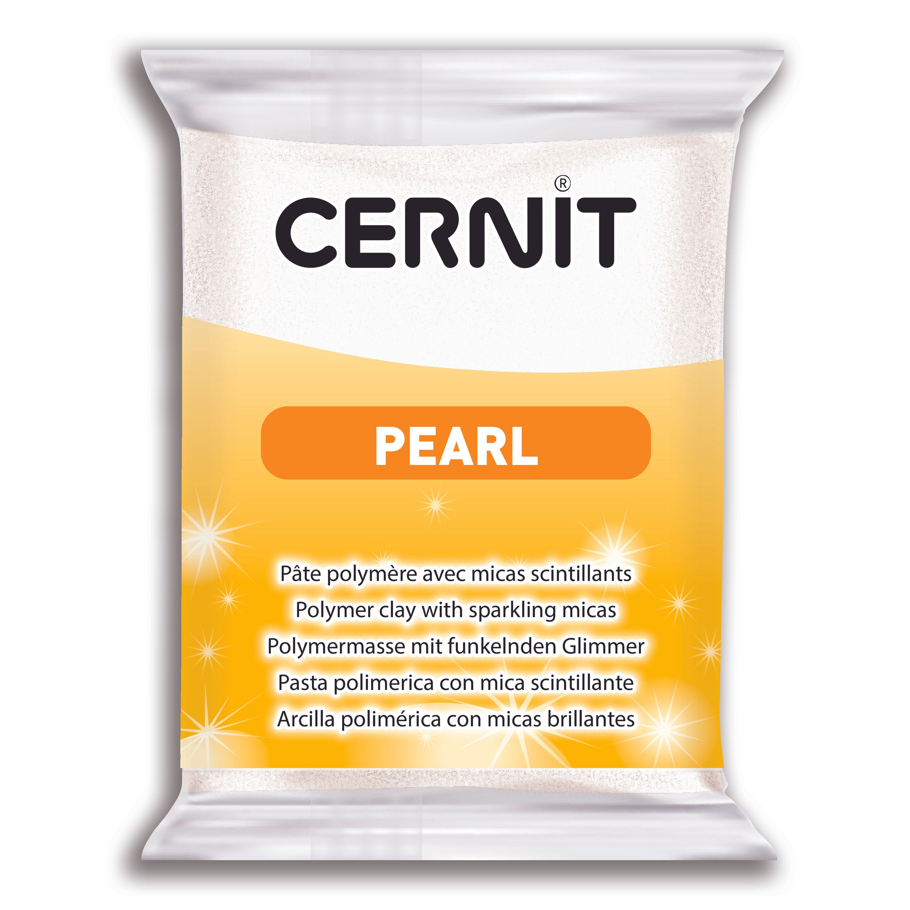 Cernit Pearl - White, 2 oz