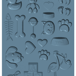 Silicone Oven-Safe Mold - Pet/Baby