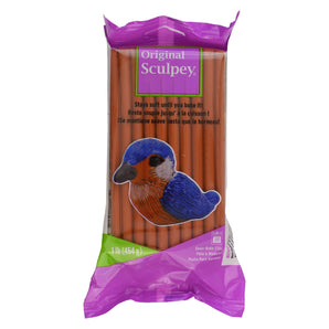 Original Sculpey - Terra Cotta, 1 lb