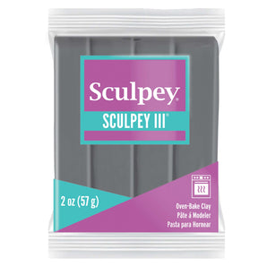 Sculpey III - Elephant Gray, 2 oz