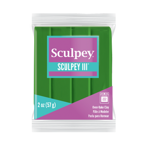 Sculpey III - Leaf Green, 2 oz