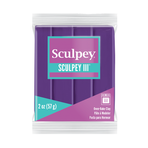 Sculpey III - Purple, 2 oz