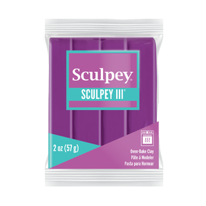 Sculpey III - Violet, 2 oz
