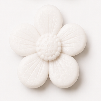 Sculpey III clay flower render