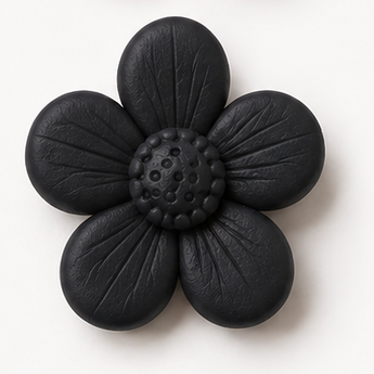 Sculpey III clay flower render