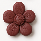 Sculpey III clay flower render