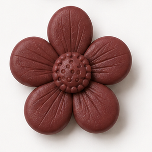 Sculpey III clay flower render