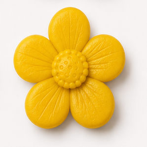 Sculpey III clay flower render