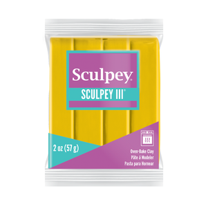 Sculpey III - Yellow, 2 oz