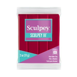 Sculpey III - Red, 2 oz
