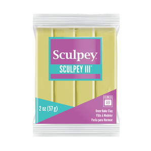 Sculpey III - Glow In The Dark, 2 oz