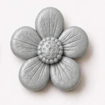 Sculpey III clay flower render