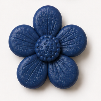 Sculpey III clay flower render