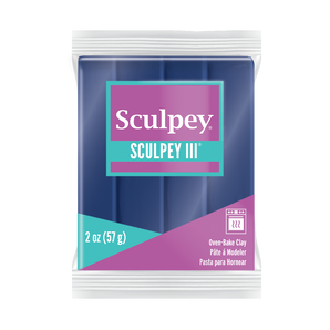 Sculpey III - Navy Pearl, 2 oz