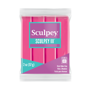 Sculpey III - Candy Pink 2 oz