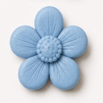 Sculpey III clay flower render