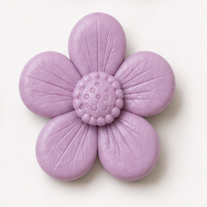 Sculpey III clay flower render