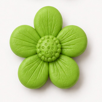 Sculpey III clay flower render