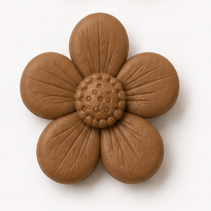 Sculpey III clay flower render