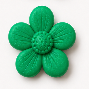 Sculpey III clay flower render
