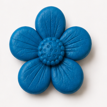 Sculpey III clay flower render