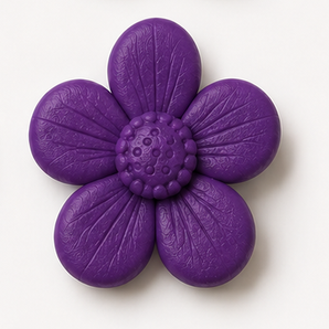 Sculpey III clay flower render