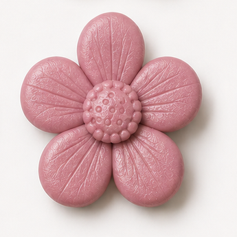 Sculpey III clay flower render