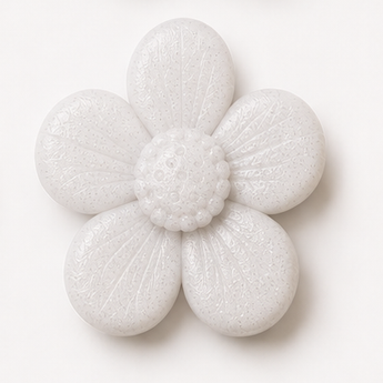Sculpey III clay flower render