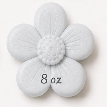 Sculpey III clay flower render