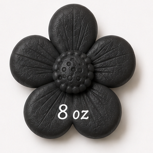 Sculpey III clay flower render