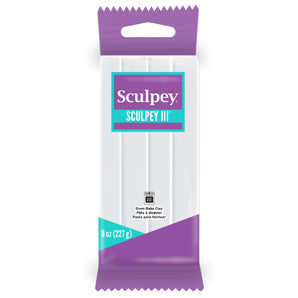 Sculpey III - White, 8 oz