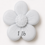 Sculpey III clay flower render