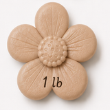 Sculpey III clay flower render