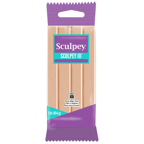 Sculpey III - Beige, 1 lb