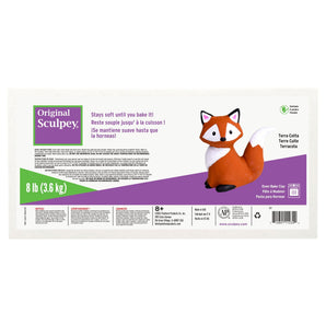 Original Sculpey - Terra Cotta, 8 lb