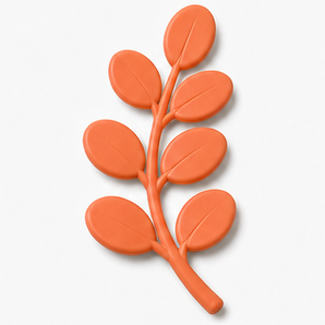 Sculpey Souffle - Pumpkin, 1.7 oz clay flower render