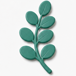 Sculpey Souffle - Jade, 1.7 oz clay flower render