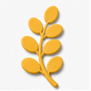 Sculpey Souffle - Yellow Ochre, 1.7 oz clay flower render