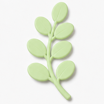 Sculpey Souffle - Pistachio, 1.7 oz clay flower render
