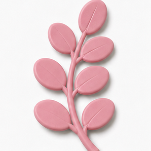 Sculpey Souffle - French Pink, 1.7 oz clay flower render