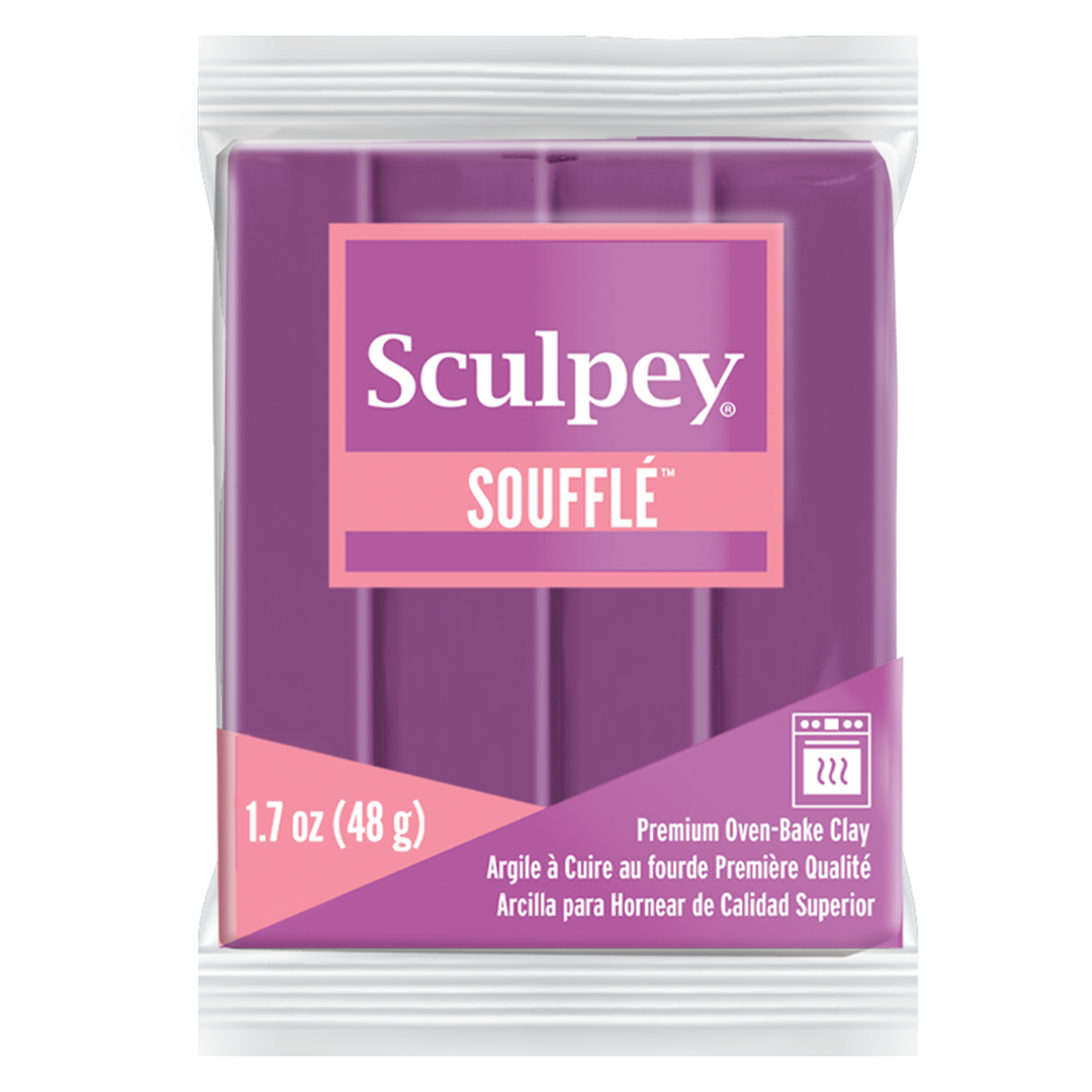 Sculpey Souffle - Smokey Mauve, 1.7 oz