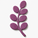 Sculpey Souffle - Smokey Mauve, 1.7 oz clay flower render