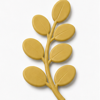 Sculpey Souffle - Honey Mustard, 1.7 oz clay flower render
