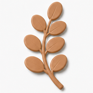 Sculpey Souffle - Toasty, 1.7 oz clay flower render