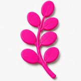 Sculpey Souffle - Magenta, 1.7 oz clay flower render