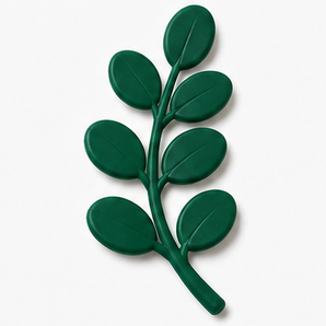 Sculpey Souffle - Racing Green, 1.7 oz clay flower render